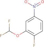 2-(Difluoromethoxy)-1-fluoro-4-nitro-benzene