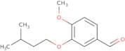 4-Methoxy-3-(3-methylbutoxy)benzaldehyde