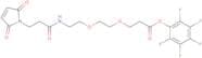 Perfluorophenyl 3-(2-(2-(3-(2,5-dioxo-2H-pyrrol-1(5H)-yl)propanamido)ethoxy)ethoxy)propanoate
