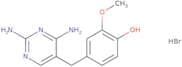 4-[(2,4-Diaminopyrimidin-5-yl)methyl]-2-methoxyphenol hydrobromide