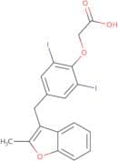 2-Methyl-3-(3,5-diiodo-4-carboxymethoxybenzyl)benzofuran