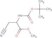 tert-Butyl (S)-1-(methoxycarbonyl)- 2-cyanoethylcarbamate