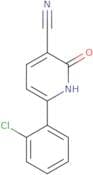6-(2-Chlorophenyl)-2-oxo-1,2-dihydropyridine-3-carbonitrile