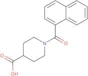 1-(Naphthalene-1-carbonyl)piperidine-4-carboxylic acid