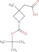 2-(1-Boc-3-methyl-azetidin-3-yl)acetic acid