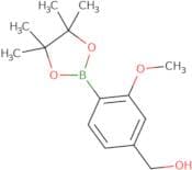 (3-Methoxy-4-(4,4,5,5-tetramethyl-1,3,2-dioxaborolan-2-yl)phenyl)methanol