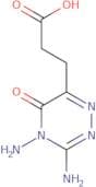 3-(3,4-Diamino-5-oxo-4,5-dihydro-1,2,4-triazin-6-yl)propanoic acid