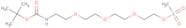 t-Boc-N-amido-PEG4-Ms