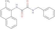 N1-Benzyl-N2-(2-methylnaphthalen-1-yl)oxalamide