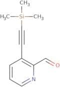 3-((Trimethylsilyl)ethynyl)pyridine-2-carbaldehyde