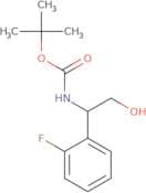 [1-(2-Fluoro-phenyl)-2-hydroxy-ethyl]-carbamic acid tert-butyl ester