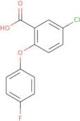 5-Chloro-2-(4-fluorophenoxy)benzoic acid