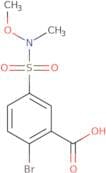 2-Bromo-5-[methoxy(methyl)sulfamoyl]benzoic acid