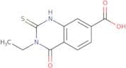 3-Ethyl-4-oxo-2-sulfanyl-3,4-dihydroquinazoline-7-carboxylic acid