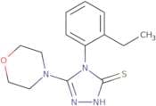 4-(2-Ethylphenyl)-5-(morpholin-4-yl)-4H-1,2,4-triazole-3-thiol