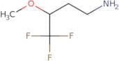 4,4,4-Trifluoro-3-methoxybutan-1-amine