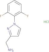 [1-(2,6-Difluorophenyl)-1H-pyrazol-3-yl]methanamine hydrochloride