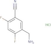 5-(Aminomethyl)-2,4-difluorobenzonitrile hydrochloride