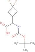 2-((tert-butoxycarbonyl)amino)-2-(3,3-difluorocyclobutyl)acetic acid