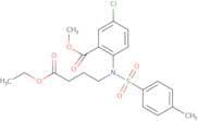 Methyl 5-chloro-2-[(4-ethoxy-4-oxobutyl)[(4-methylphenyl)sulfonyl]amino]benzoate