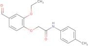 2-(2-Ethoxy-4-formylphenoxy)-N-(p-tolyl)acetamide