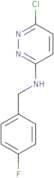 N-(4-Fluorobenzyl)-6-chloropyridazin-3-amine