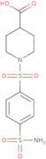 1-(4-Sulfamoylbenzenesulfonyl)piperidine-4-carboxylic acid