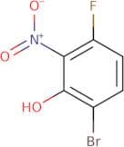 6-Bromo-3-fluoro-2-nitrophenol