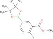 Methyl 2-fluoro-5-(4,4,5,5-tetramethyl-1,3,2-dioxaborolan-2-yl)benzoate