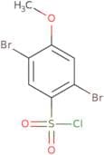 2,5-Dibromo-4-methoxybenzene-1-sulfonyl chloride
