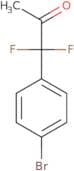 1-(4-Bromophenyl)-1,1-difluoropropan-2-one