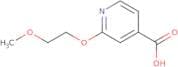 2-(2-Methoxyethoxy)pyridine-4-carboxylic acid