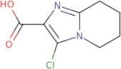 3-Chloro-5H,6H,7H,8H-imidazo[1,2-a]pyridine-2-carboxylic acid