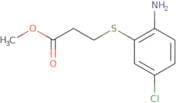 Methyl 3-[(2-amino-5-chlorophenyl)sulfanyl]propanoate