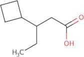 3-Cyclobutylpentanoic acid