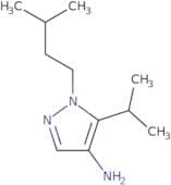1-(3-Methylbutyl)-5-(propan-2-yl)-1H-pyrazol-4-amine
