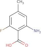 2-Amino-6-fluoro-4-methylbenzoic acid