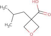 3-(2-Methylpropyl)oxetane-3-carboxylic acid