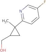 [2-(5-Fluoropyridin-2-yl)-2-methylcyclopropyl]methanol