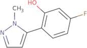 5-Fluoro-2-(1-methyl-1H-pyrazol-5-yl)phenol
