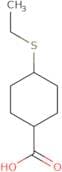 4-(Ethylsulfanyl)cyclohexane-1-carboxylic acid