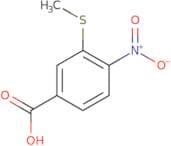 3-(Methylsulfanyl)-4-nitrobenzoic acid