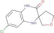 7'-Chloro-3',4'-dihydro-1'H-spiro[oxolane-3,2'-quinoxaline]-3'-one
