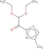 2,2-Diethoxy-1-(4-methyl-1,3-thiazol-2-yl)ethan-1-one
