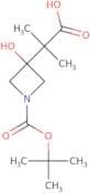 2-{1-[(tert-Butoxy)carbonyl]-3-hydroxyazetidin-3-yl}-2-methylpropanoic acid