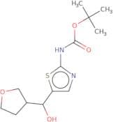 tert-Butyl N-{5-[hydroxy(oxolan-3-yl)methyl]-1,3-thiazol-2-yl}carbamate