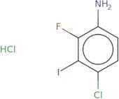 4-Chloro-2-fluoro-3-iodoaniline hydrochloride