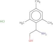 2-Amino-2-(2,4,6-trimethylphenyl)ethan-1-ol hydrochloride