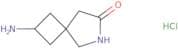 2-Amino-6-azaspiro[3.4]octan-7-one hydrochloride
