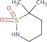 6,6-Dimethyl-1λ⁶,2-thiazinane-1,1-dione